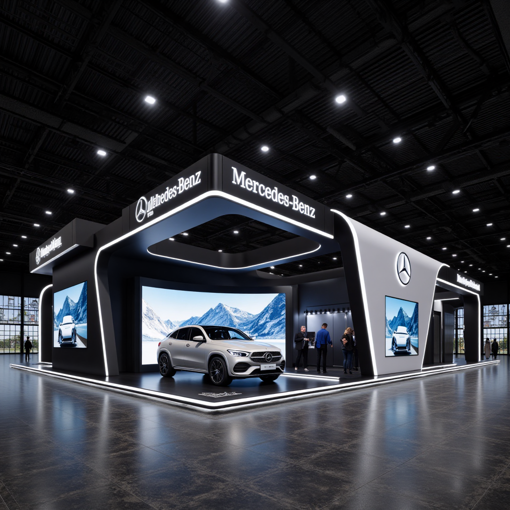 Mercedes-Benz corner display